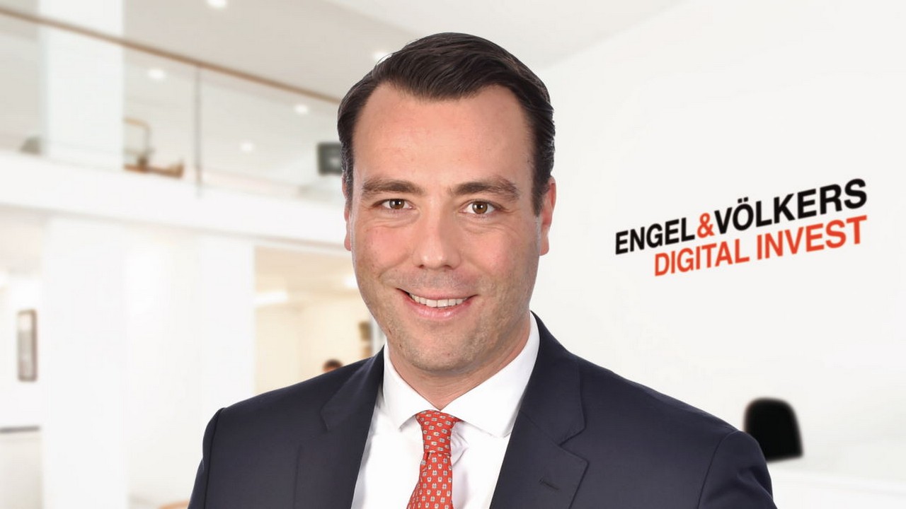 Engel & Völkers Digital Invest Vorstand Tobias Barten im 4investors-Interview. Bild und Copyright: Engel & Völkers Digital Invest.